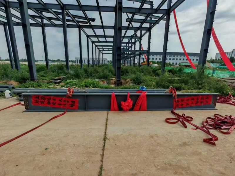 Yongcheng Xingye terasekonstruktsiooni ettevõte kiirendas Hebei Boshengi toidutöökoja ehitamist